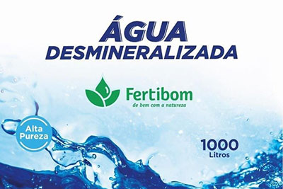 Água Desmineralizada 1 Litro